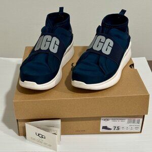 UGG Neutra Navy Neoprene Slip on Shoes Sneakers Size 7.5